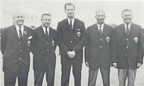 Isaac B. Grainger, Deane R. Beman, William C. Campbell, Dale Morey, Edgar M. Tutwiler